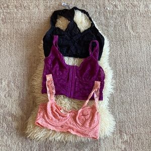 Free People & Urban Outfitters Bralette Bundle